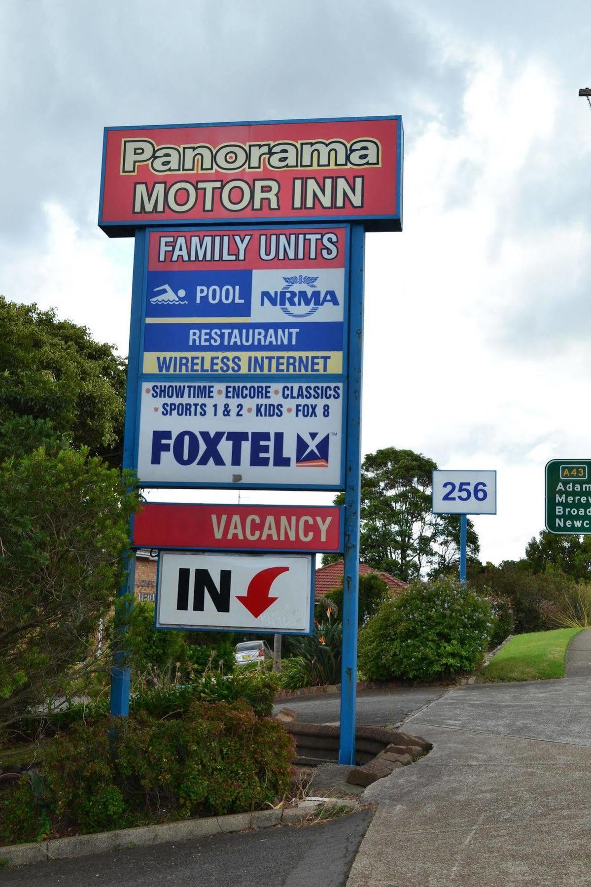 Panorama Motor Inn Нюкасъл Екстериор снимка